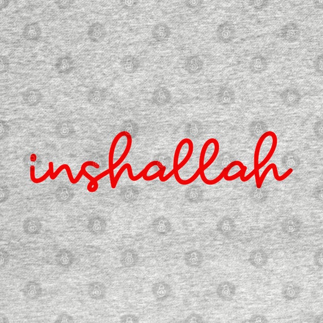 inshallah - supreme red by habibitravels